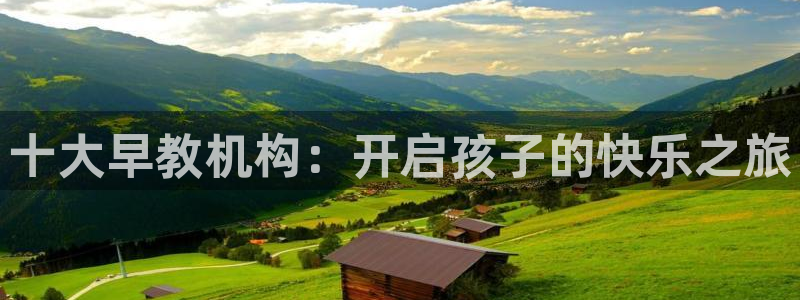 恒行开户全2O5o5O：十大早教机构：开启孩子的快乐之旅