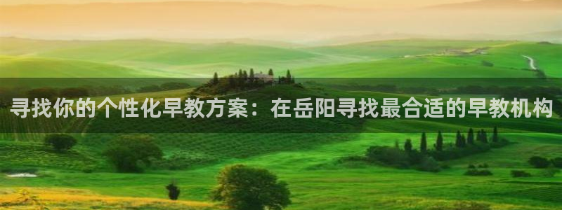 恒指5行情 如来再我心：寻找你的个性化早教方案：在岳阳寻找最合适的早教机构