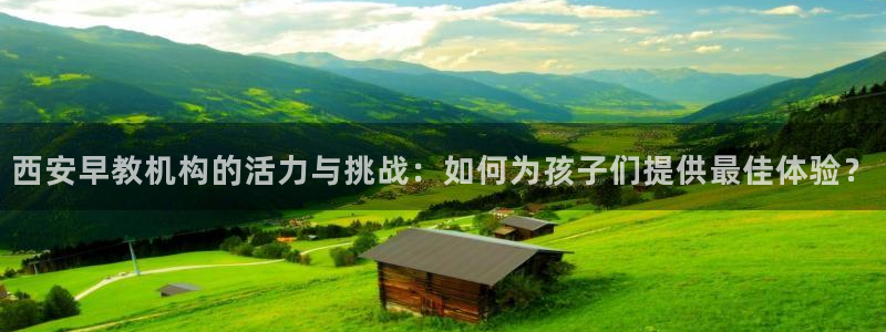 恒行开户娱乐赞议6ll5l：西安早教机构的活力与挑战：如何为孩子们提供最佳体验？