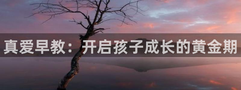 恒行2地74OOO5：真爱早教：开启孩子成长的黄金期