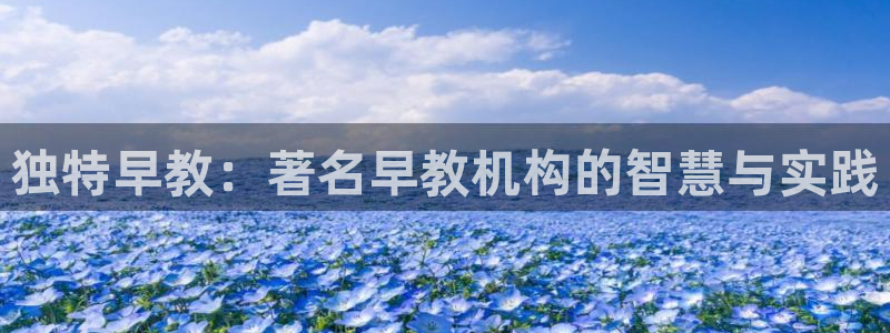 恒行2那74OOO5：独特早教：著名早教机构的智慧与实践